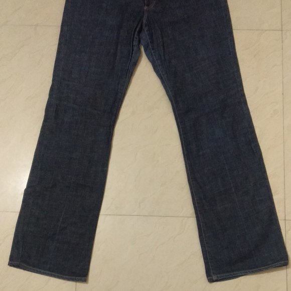 Raw denim Wide leg flare jeans - Picture 2 of 9